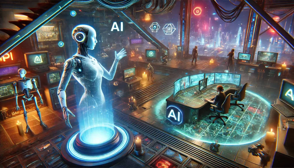 AI in gaming industry, AI-driven game development, AI-powered NPCs
